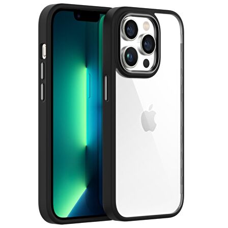 Buff iPhone 13 Pro Max New Air Bumper Kılıf Black