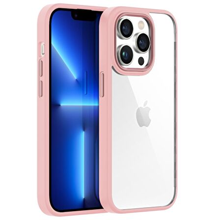Buff iPhone 13 Pro New Air Bumper Kılıf Pink