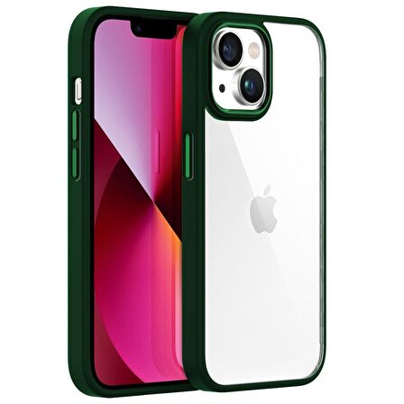Buff iPhone 13 New Air Bumper Kılıf Green