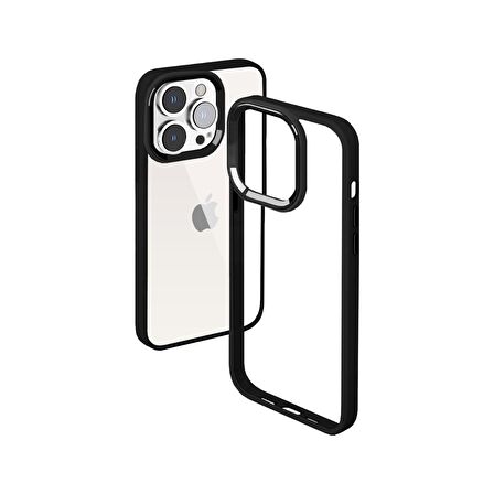 Buff iPhone 12 Pro Max New Air Bumper Kılıf Black