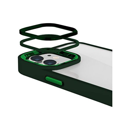 Buff iPhone 11 New Air Bumper Kılıf Green