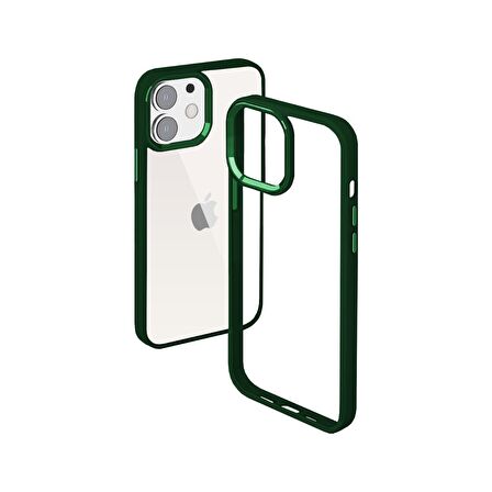 Buff iPhone 11 New Air Bumper Kılıf Green