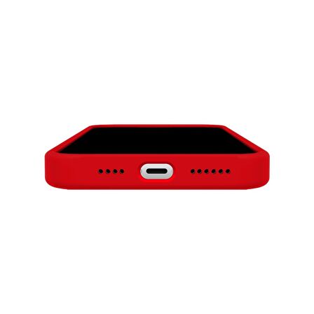 Buff iPhone 14 Plus Rubber Fit Kılıf Red