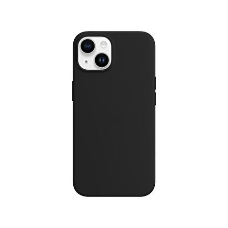 Buff iPhone 14 Rubber Fit Kılıf Black