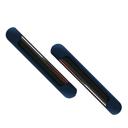 Buff iPhone SE/8/7 ile Uyumlu Rubber Fit Kılıf Navy Blue