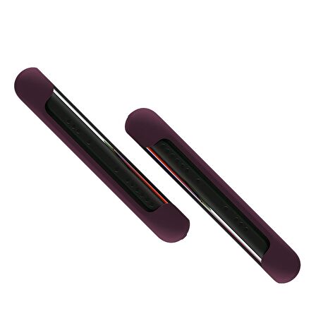 Buff iPhone SE/8/7 ile Uyumlu Rubber Fit Kılıf Plum