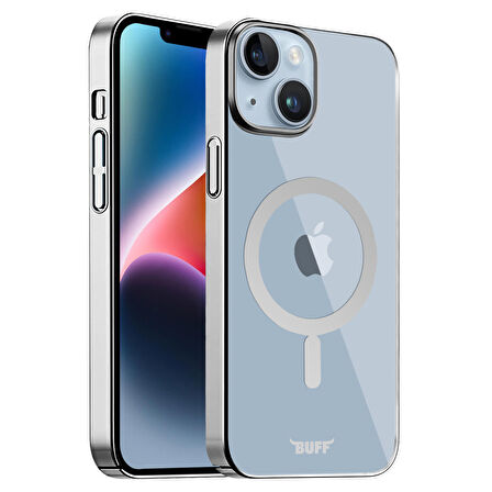Buff iPhone 14 MagSafe Slim Fit Case Silver