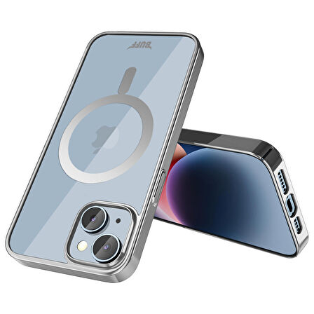 Buff iPhone 14 MagSafe Slim Fit Case Silver