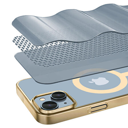 Buff iPhone 14 Plus MagSafe Slim Fit Case Gold