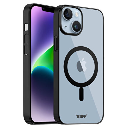 Buff iPhone 14 Plus MagSafe Slim Fit Kılıf Black