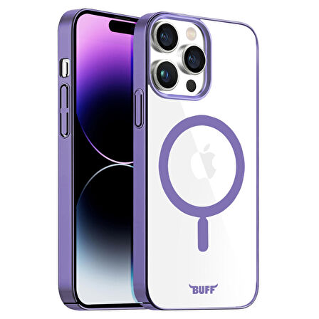 Buff iPhone 14 Pro Max MagSafe Slim Fit Kılıf Purple