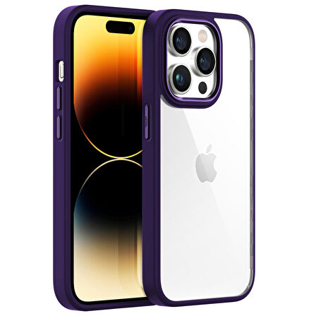 Buff iPhone 14 Pro New Air Bumper Kılıf Purple