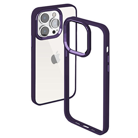 Buff iPhone 14 Pro New Air Bumper Kılıf Purple