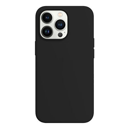 Buff iPhone 14 Pro Max Rubber S Kılıf Black