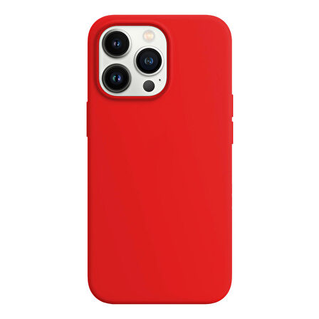 Buff iPhone 14 Pro Max Rubber S Kılıf Red