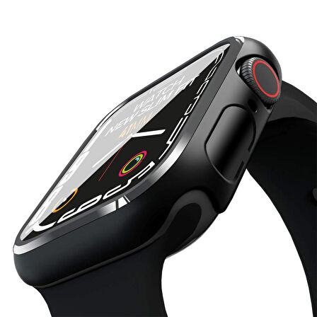 Buff Apple Watch Uyumlu New Slim Fit 41mm Kılıf Black 