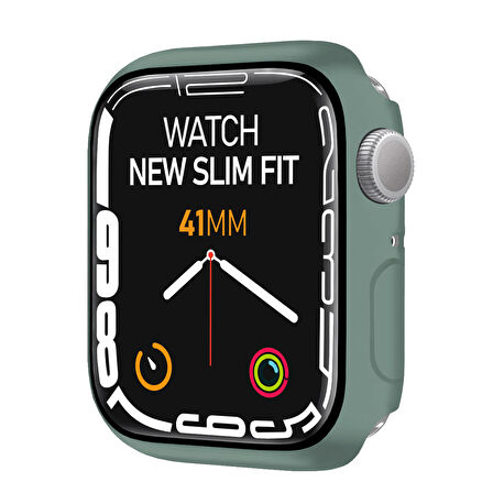 Buff Apple Watch Uyumlu New Slim Fit 41mm Kılıf Green 