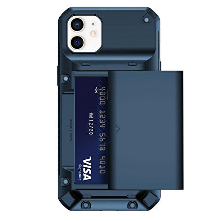 Buff iPhone 11 Slide Armor Kılıf Blue