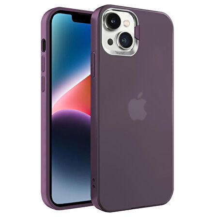 Buff iPhone 14 New Corner Kılıf Purple