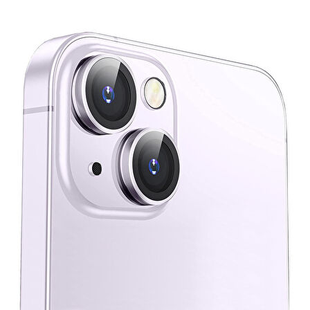 Buff iPhone 14 / 14 Plus Camera Metal Lens Protector Purple
