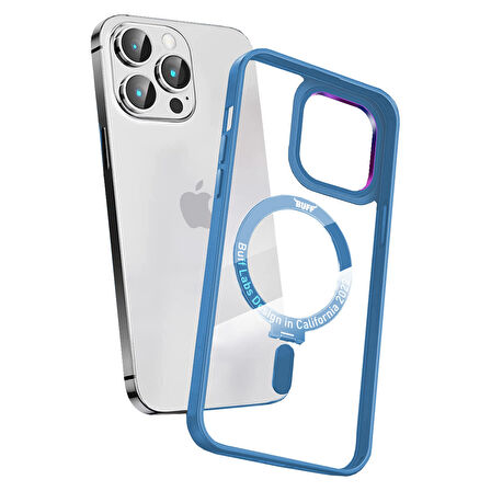 Buff iPhone 14 Pro BumperMag Kılıf Sierra Blue