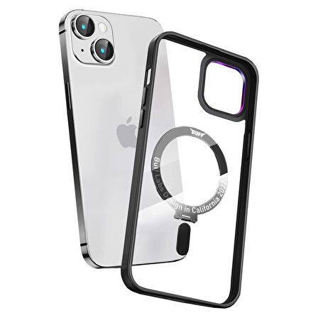 Buff iPhone 14 Plus BumperMag Kılıf Black