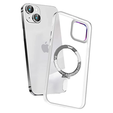 Buff iPhone 14 Plus BumperMag Kılıf White