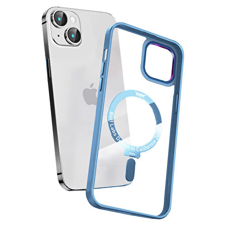 Buff iPhone 14 BumperMag Kılıf Sierra Blue