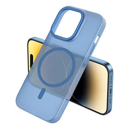Buff iPhone 14 Pro TaoFit MagSafe Kılıf Blue