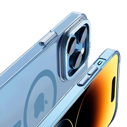 Buff iPhone 14 Pro TaoFit MagSafe Kılıf Blue