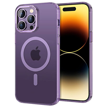 Buff iPhone 14 Pro TaoFit MagSafe Kılıf Purple