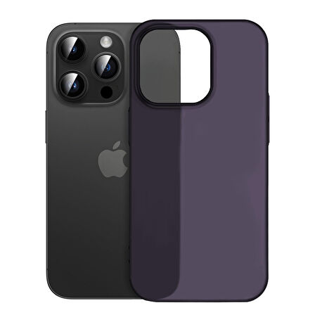 Buff iPhone 14 Pro Max Slimfy Kılıf Purple