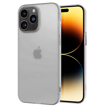 Buff iPhone 14 Pro Slimfy Kılıf White