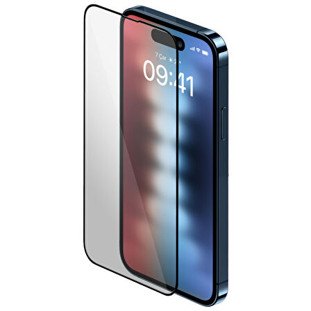 Buff iPhone 15 5D Glass Ekran Koruyucu