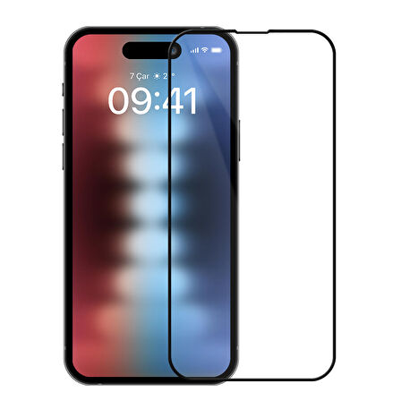 Buff iPhone 15 5D Glass Ekran Koruyucu