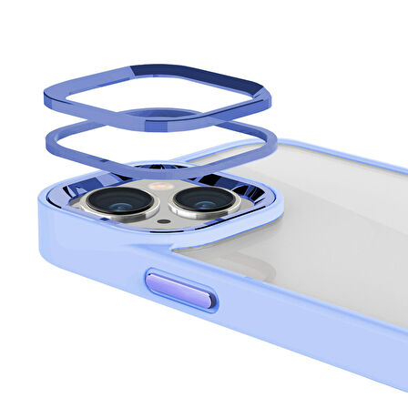 Buff iPhone 15 Plus New Air Bumper Kılıf Lily