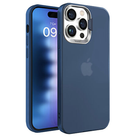 Buff iPhone 15 Pro Max New Corner Kılıf Blue