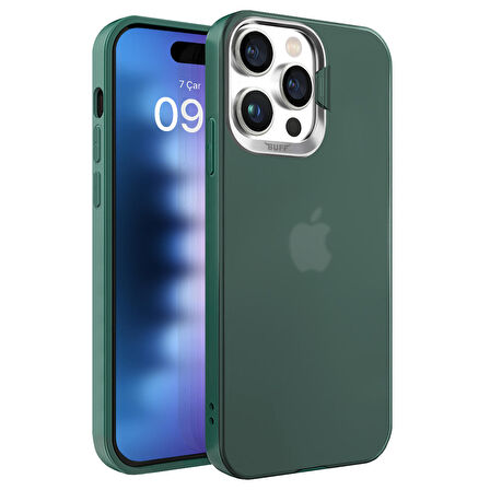 Buff iPhone 15 Pro Max New Corner Kılıf Green