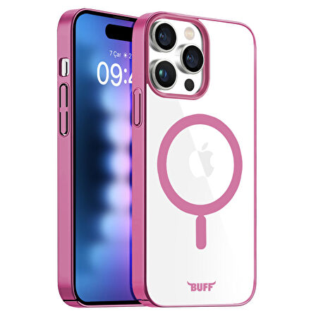 Buff iPhone 15 Pro Max MagSafe Slim Fit Kılıf Pink