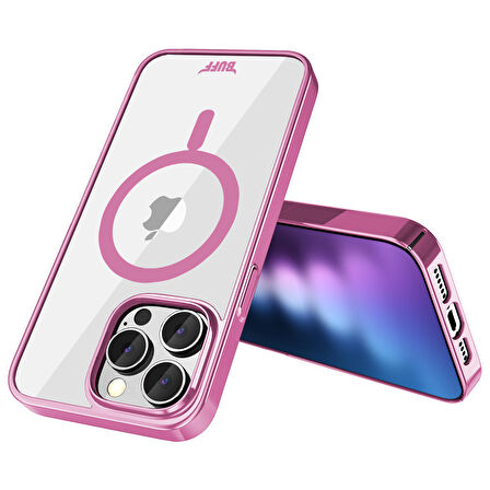 Buff iPhone 15 Pro Max MagSafe Slim Fit Kılıf Pink