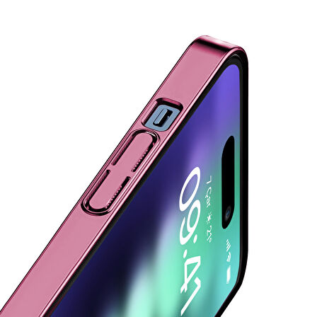 Buff iPhone 15 Plus MagSafe Slim Fit Kılıf Pink