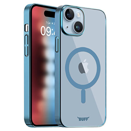 Buff iPhone 15 MagSafe Slim Fit Kılıf Light Blue