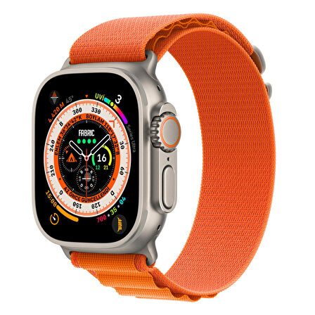 Buff Apple Watch Ultra Fabric Band 49mm Kayış Orange