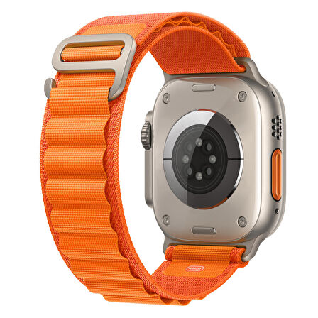 Buff Apple Watch Ultra Fabric Band 49mm Kayış Orange