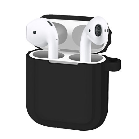 Buff Airpods 2 Rubber Silikon Kılıf Black