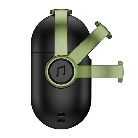 Buff Airpods Pro 2 DjPods Kılıf Black-Dark Green