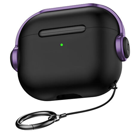 Buff Airpods Pro 2 DjPods Kılıf Black-Purple