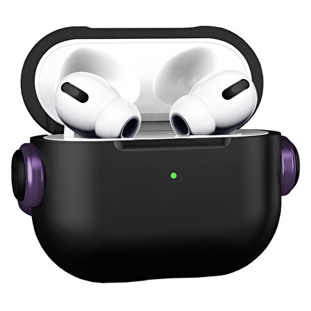 Buff Airpods Pro 2 DjPods Kılıf Black-Purple