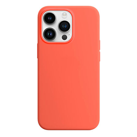 Buff iPhone 15 Pro Max Rubber Fit Kılıf Nectarine