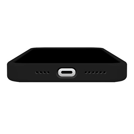 Buff iPhone 15 Pro Rubber Fit Kılıf Black